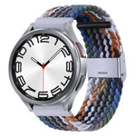 Nylon Braided Metal Buckle Watch Band, For Samsung Galaxy Watch 6 / 6 Classic