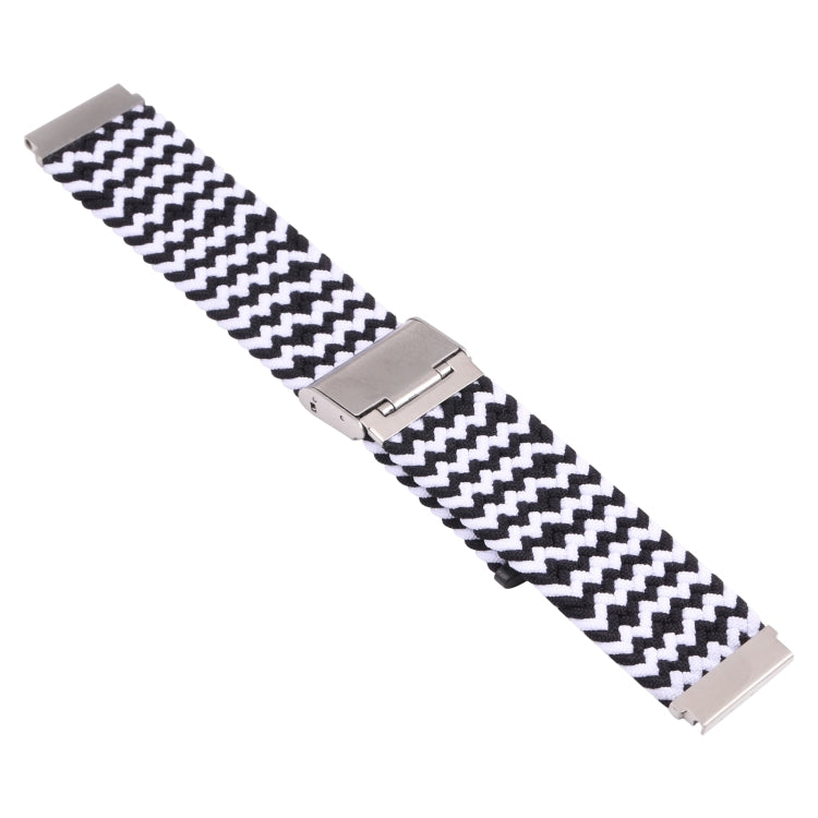 Nylon Braided Metal Buckle Watch Band, For Samsung Galaxy Watch 6 / 6 Classic