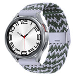 Nylon Braided Metal Buckle Watch Band, For Samsung Galaxy Watch 6 / 6 Classic