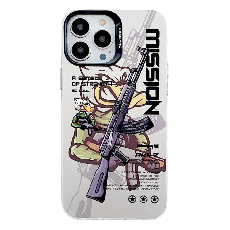 Electroplated Silver Series PC Protective Phone Case, For iPhone 13 Pro, For iPhone 13