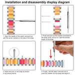 Three Bead Resin Metal Watch Band, For Samsung Galaxy Watch 6 / 6 Classic