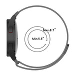 Milan Magnetic Metal Watch Band, For Samsung Galaxy Watch 6 / 6 Classic