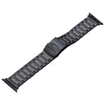 Safety Buckle Titanium Steel Watch Band, For Apple Watch Ultra 49mm, For Apple Watch SE 2023 44mm, For Apple Watch SE 2023 40mm, For Apple Watch Ultra 2 49mm, For Apple Watch Series 9 45mm, For Apple Watch SE 2022 40mm, For Apple Watch SE 2022 44mm    ...