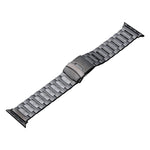 Safety Buckle Titanium Steel Watch Band, For Apple Watch Series 5 44mm, For Apple Watch Series 5 40mm, For Apple Watch Series 4 44mm, For Apple Watch Series 4 40mm, For Apple Watch 42mm, For Apple Watch Series 3 38mm, For Apple Watch 38mm              ...