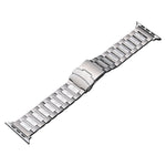 Safety Buckle Titanium Steel Watch Band, For Apple Watch Ultra 49mm, For Apple Watch SE 2023 44mm, For Apple Watch SE 2023 40mm, For Apple Watch Ultra 2 49mm, For Apple Watch Series 9 45mm, For Apple Watch SE 2022 40mm, For Apple Watch SE 2022 44mm    ...