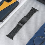 Five Beads Turtle Buckle Titanium Steel Watch Band, For Apple Watch Ultra 49mm, For Apple Watch SE 2023 44mm, For Apple Watch Ultra 2 49mm, For Apple Watch Series 9 45mm, For Apple Watch SE 2022 44mm, For Apple Watch Series 8 45mm, For Apple Watch SE 4...