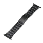Five Beads Turtle Buckle Titanium Steel Watch Band, For Apple Watch Ultra 49mm, For Apple Watch SE 2023 44mm, For Apple Watch Ultra 2 49mm, For Apple Watch Series 9 45mm, For Apple Watch SE 2022 44mm, For Apple Watch Series 8 45mm, For Apple Watch SE 4...