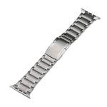 Five Beads Turtle Buckle Titanium Steel Watch Band, For Apple Watch Ultra 49mm, For Apple Watch SE 2023 44mm, For Apple Watch Ultra 2 49mm, For Apple Watch Series 9 45mm, For Apple Watch SE 2022 44mm, For Apple Watch Series 8 45mm, For Apple Watch SE 4...