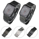 Five Beads Turtle Buckle Titanium Steel Watch Band, For Apple Watch Ultra 49mm, For Apple Watch SE 2023 44mm, For Apple Watch Ultra 2 49mm, For Apple Watch Series 9 45mm, For Apple Watch SE 2022 44mm, For Apple Watch Series 8 45mm, For Apple Watch SE 4...