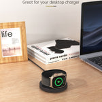 For Apple Watch V17A Foldable Magnetic Wireless Charger, For Apple Watch