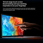 Xiaomi Book Pro 16 2022 Laptop, 16 inch Touch Screen Windows 11 Home Chinese Version, Intel 12th Gen Core i7-1260P RTX2050 Discrete Graphics, i7-1260P RTX2050
