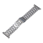 Five Beads Titanium Steel Watch Band, For Apple Watch Ultra 49mm, For Apple Watch SE 2023 44mm, For Apple Watch SE 2023 40mm, For Apple Watch Ultra 2 49mm, For Apple Watch Series 9 45mm, For Apple Watch SE 2022 40mm, For Apple Watch SE 2022 44mm       ...