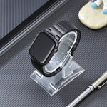 Flat Buckle Stainless Steel Watch Band, For Apple Watch Series 2 42mm, For Apple Watch Series 2 38mm