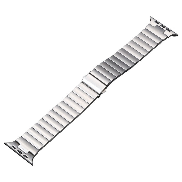 Flat Buckle Stainless Steel Watch Band, For Apple Watch Series 2 42mm, For Apple Watch Series 2 38mm