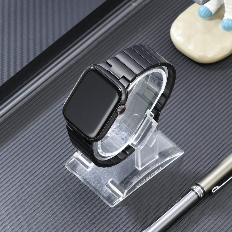 سوار ساعة من الفولاذ المقاوم للصدأ مع إبزيم مسطح، لساعة أبل SE 2023 44 مم، لساعة أبل ألترا 49 مم، لساعة أبل SE 2023 40 مم، لساعة أبل ألترا 2 49 مم، لساعة أبل سيريس 9 45 مم، لساعة أبل SE 2022 40 مم، لساعة أبل سيريس 9 41 مم