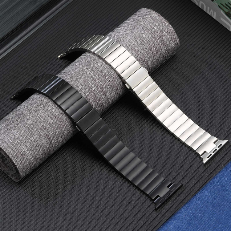 Flat Buckle Stainless Steel Watch Band, For Apple Watch Series 2 42mm, For Apple Watch Series 2 38mm