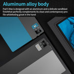 BDF P70 4G LTE Tablet PC 10.1 inch, Android 12 MTK6762 Octa Core, Support Dual SIM, EU Plug, 8GB+256GB