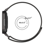 2 in 1 Milan Metal Watch Band with Watch Frame, For Redmi Watch 3 Lite / Watch 3 Active