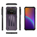 IIIF150 Air1 Ultra,Dual Back Cameras, 8GB+256GB, Face ID Screen Fingerprint Identification, 6.8 inch Android 12.0 MediaTek Helio G99 MT6789 Octa Core, NFC, OTG, Network: 4G, 8GB+256GB (Epic Purple)