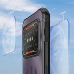 IIIF150 Air1 Ultra,Dual Back Cameras, 8GB+256GB, Face ID Screen Fingerprint Identification, 6.8 inch Android 12.0 MediaTek Helio G99 MT6789 Octa Core, NFC, OTG, Network: 4G, 8GB+256GB (Epic Purple)