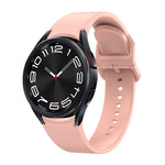Solid Color Quick Release Silicone Watch Band, For Samsung Galaxy Watch 6