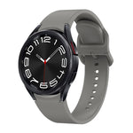 Solid Color Quick Release Silicone Watch Band, For Samsung Galaxy Watch 6