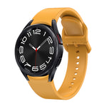 Solid Color Quick Release Silicone Watch Band, For Samsung Galaxy Watch 6