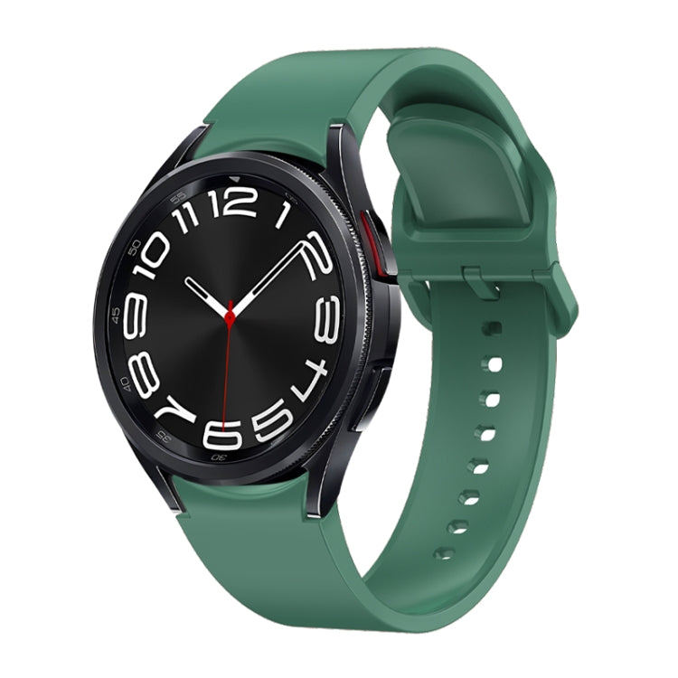 Solid Color Quick Release Silicone Watch Band, For Samsung Galaxy Watch 6