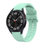 Solid Color Quick Release Silicone Watch Band, For Samsung Galaxy Watch 6