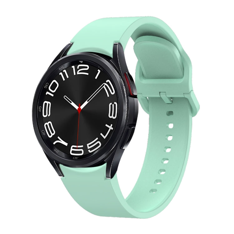 Solid Color Quick Release Silicone Watch Band, For Samsung Galaxy Watch 6