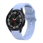 Solid Color Quick Release Silicone Watch Band, For Samsung Galaxy Watch 6
