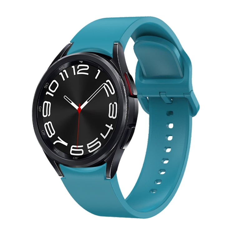 Solid Color Quick Release Silicone Watch Band, For Samsung Galaxy Watch 6