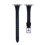 T-shaped Slim Genuine Leather Watch Band, For Apple Watch Series 2 42mm, For Apple Watch 2 38mm, For Apple Watch 42mm, For Apple Watch 38mm