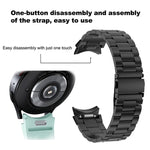 Three Strains Metal Watch Band, For Samsung Galaxy Watch 6