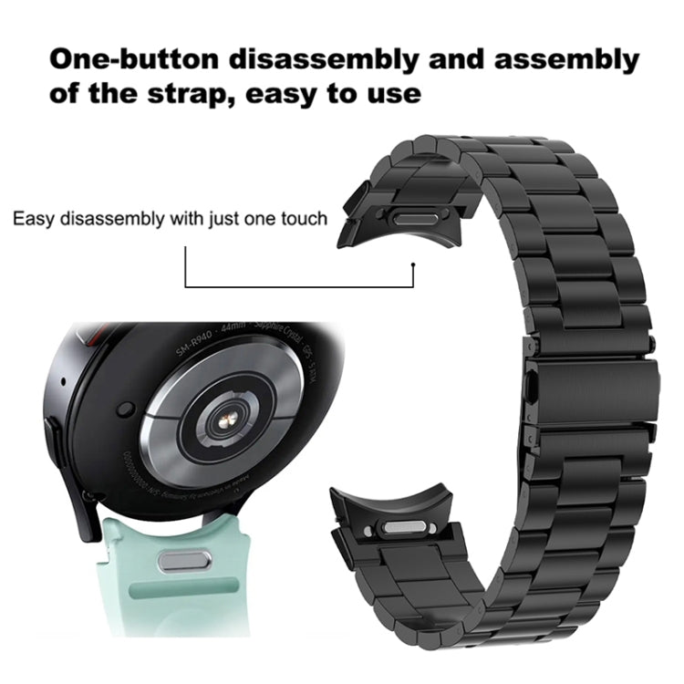 Three Strains Metal Watch Band, For Samsung Galaxy Watch 6
