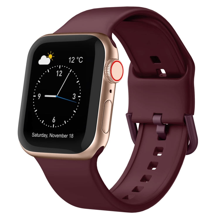 Pin Buckle Silicone Watch Band, For Apple Watch Ultra 49mm