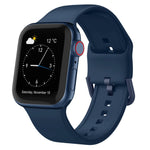 Pin Buckle Silicone Watch Band, For Apple Watch Series 4 44mm