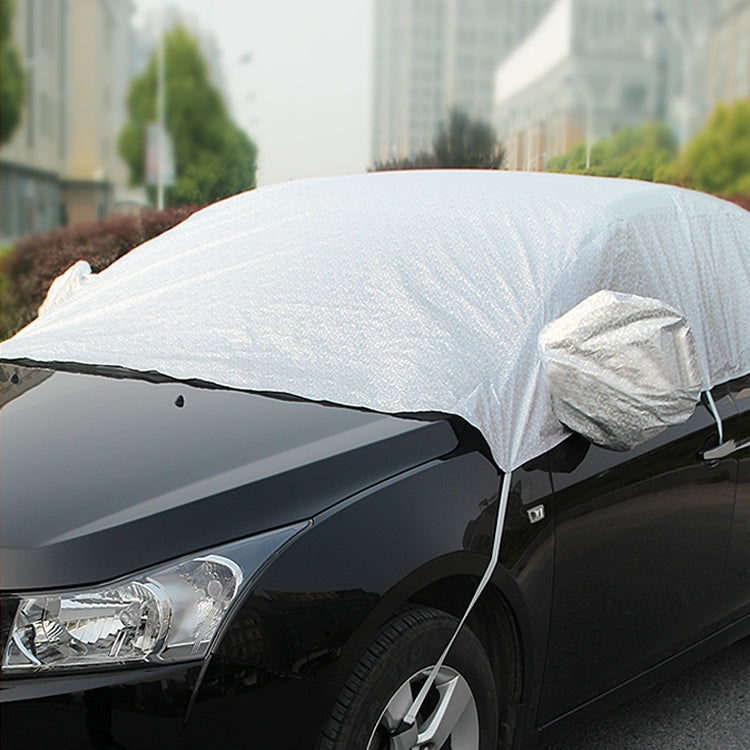 Car Half-cover Car Clothing Sunscreen Heat Insulation Sun Nisor, Aluminum Foil, Aluminum Foil 3.6x1.6x1.5m, Aluminum Foil 3.9×1.7×1.5m, Aluminum Foil 4.3×1.8×1.5m, Aluminum Foil 4.3x1.7x1.5m, Aluminum Foil 4.3x1.8x1.6m, Aluminum Foil 4.5x1.8x1.7m      ...