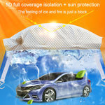 Car Half-cover Car Clothing Sunscreen Heat Insulation Sun Nisor, Aluminum Foil, Aluminum Foil 3.6x1.6x1.5m, Aluminum Foil 3.9×1.7×1.5m, Aluminum Foil 4.3×1.8×1.5m, Aluminum Foil 4.3x1.7x1.5m, Aluminum Foil 4.3x1.8x1.6m, Aluminum Foil 4.5x1.8x1.7m      ...