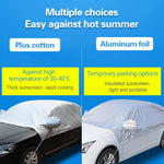 Car Half-cover Car Clothing Sunscreen Heat Insulation Sun Nisor, Aluminum Foil, Aluminum Foil 3.6x1.6x1.5m, Aluminum Foil 3.9×1.7×1.5m, Aluminum Foil 4.3×1.8×1.5m, Aluminum Foil 4.3x1.7x1.5m, Aluminum Foil 4.3x1.8x1.6m, Aluminum Foil 4.5x1.8x1.7m      ...