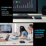 GXMO N42 Windows 11 Intel Gemini Lake N4000 Mini PC NVME SSD WiFi Mini Desktop Computer, 6GB+64GB, 6GB+64GB+256GB