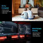 GXMO N42 Windows 11 Intel Gemini Lake N4000 Mini PC NVME SSD WiFi Mini Desktop Computer, 6GB+64GB, 6GB+64GB+256GB