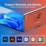 GXMO N42 Windows 11 Intel Gemini Lake N4000 Mini PC NVME SSD WiFi Mini Desktop Computer, 6GB+64GB, 6GB+64GB+256GB