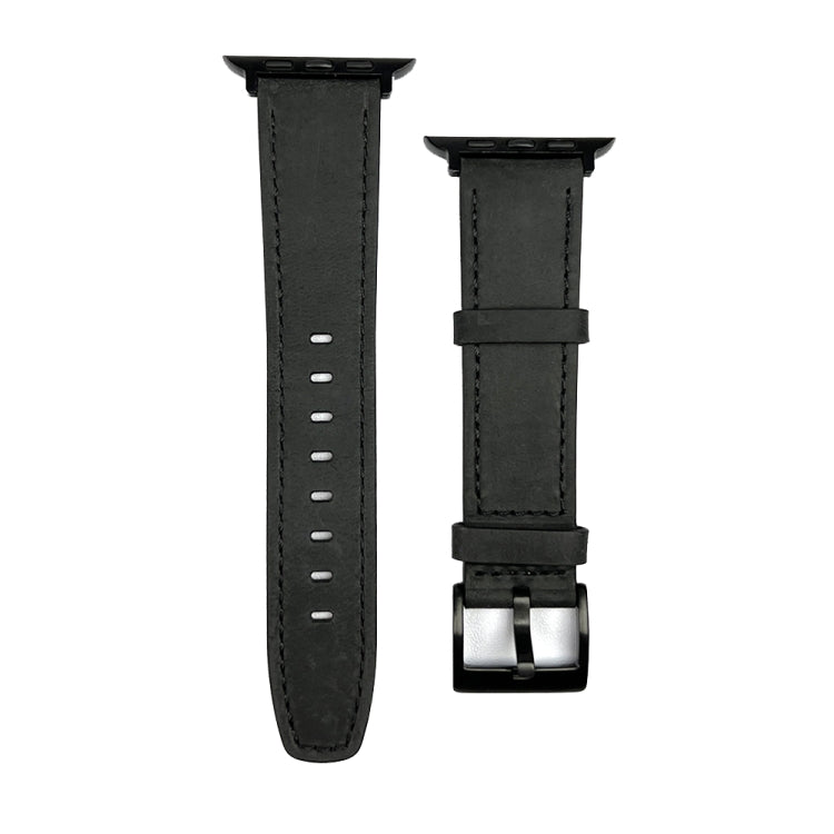 Retro Texture Leather Watch Band, For Apple Watch 4 44mm, For Apple Watch 4 40mm, For Apple Watch 3 38mm, For Apple Watch 3 42mm, For Apple Watch 2 42mm, For Apple Watch 2 38mm, For Apple Watch 42mm, For Apple Watch 38mm