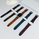 Retro Texture Leather Watch Band, For Apple Watch 4 44mm, For Apple Watch 4 40mm, For Apple Watch 3 38mm, For Apple Watch 3 42mm, For Apple Watch 2 42mm, For Apple Watch 2 38mm, For Apple Watch 42mm, For Apple Watch 38mm