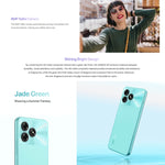 UMIDIGI G5, Face ID & Side Fingerprint Identification, 6.6 inch Android 13 Unisoc T606 Octa Core, Network: 4G, 8GB+128GB