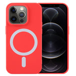 MagSafe Liquid Silicone Phone Case, For iPhone 12 Pro, For iPhone 11 Pro Max, For iPhone 11, For iPhone 11 Pro
