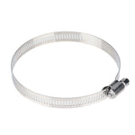 4 PCS Stainless Steel Hose Clamps Pipe Clip Fuel Line Clip, Size: 91-114mm, 4 PCS Size: 91-114mm