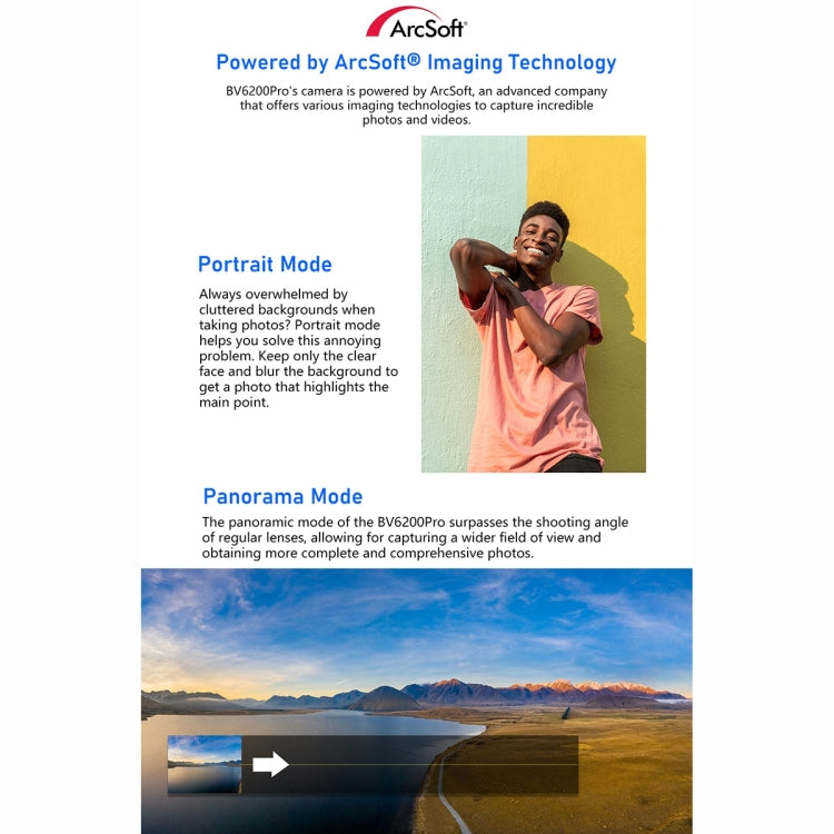 Blackview BV6200 Pro, IP68/IP69K/MIL-STD-810H, 6.56 inch Android 14 MediaTek Helio P35 Octa Core, Network: 4G, OTG, NFC, 6GB+128GB