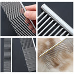 Pet Beauty Comb Double Density Toothed Comb Fluffy Hair, 19cm x 1